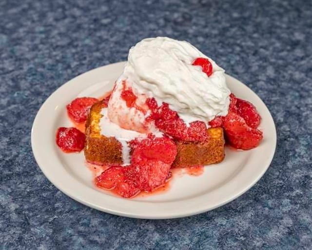 Strawberry Pound Cake.