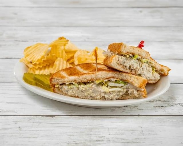 Seniors Chicken Salad Sandwich.