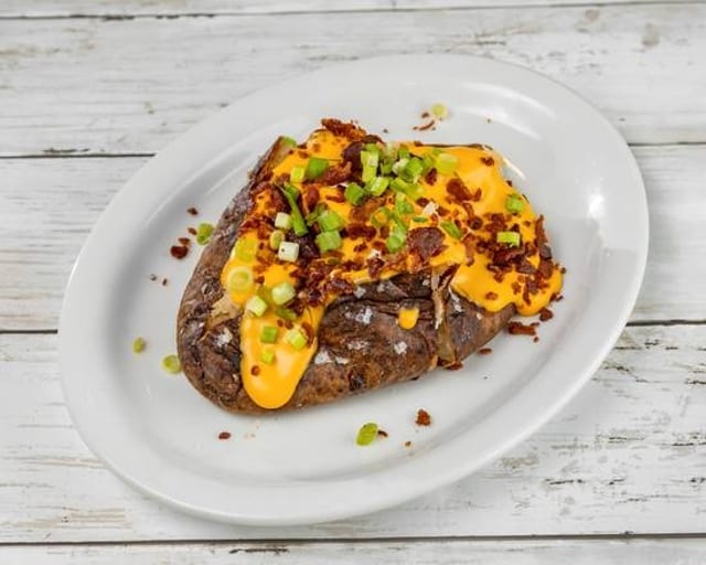 Loaded Smashed Potato.