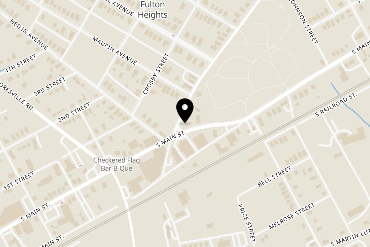 Map showing the location of Mayberry Ice Cream Restaurants Salisbury on 1418 S Main St in Salisbury